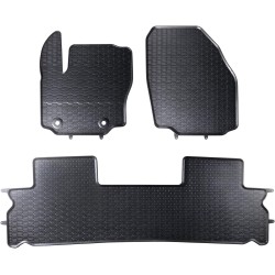 Tappetini per auto Geyer& Hosaja per Ford S-Max I 2006-2014 su misura in gomma | Materiale resiste | Superficie antiscivolo | Impermeabile